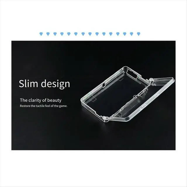 Alt view image 3 of 5 - Crystal Clear Hard Case for 3DS Protective Transparent Shell Lightweight Design Fit