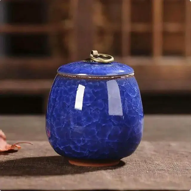 Alt view image 3 of 3 - Ceramic Teapot, Scented Tea, Dendrobium Teapot, Pet Urn, Jar,Powder, Ointment, Mini Teapot Light Gray