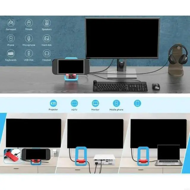 Alt view image 2 of 5 - Permanent ABS Substance Play Dock Stand Constructed For Consistent Extended Execution And Durability