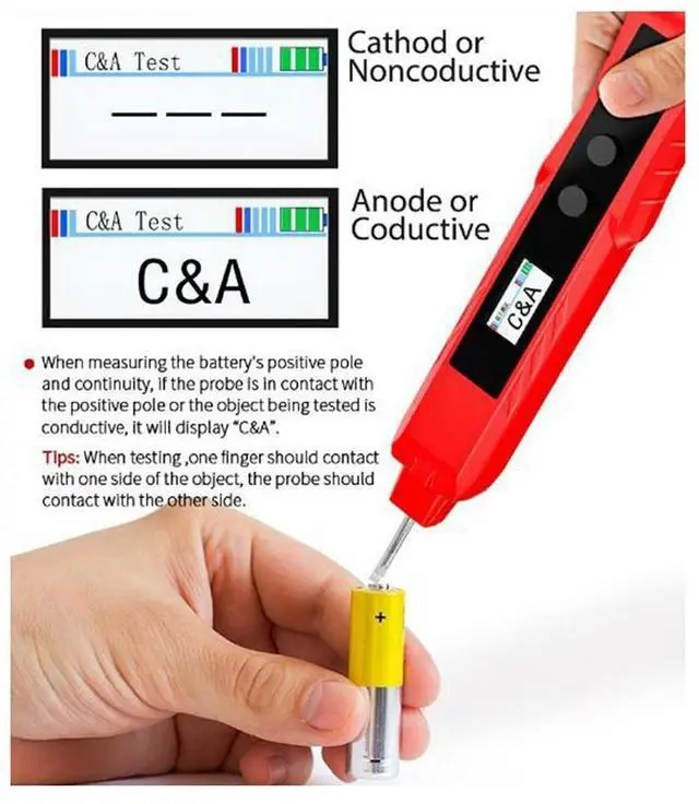 Main image of HR50 Contact AC Voltage Tester Digital Voltage Detector Pen AC 500V Electric Pen with LCD Display Sound Light Alarm
