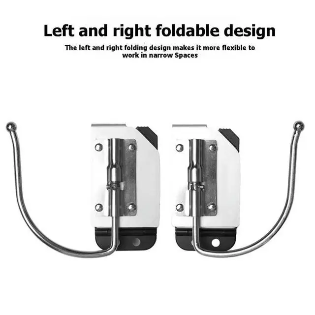 Alt view image 3 of 6 - 2024-0818 Folding J-Hook Tool Quick Clip Power Tool Quick Clip Tape Measure Quick Clip Belt Hook Hammer Screwdriver Hang