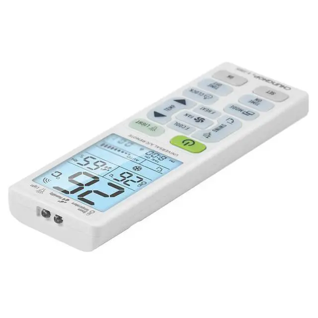 Alt view image 2 of 6 - CHUNGHOP K-3302E Universal Air Conditioner Remote Control with Torch and LCD Backlight