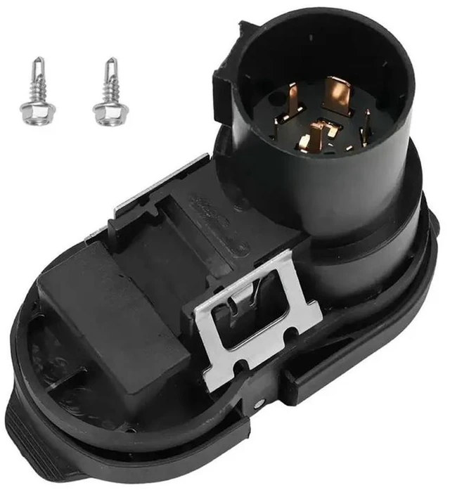 Alt view image 2 of 6 - Rear Bumper Trailer Tow Hitch Receptacle Plug For Canyon