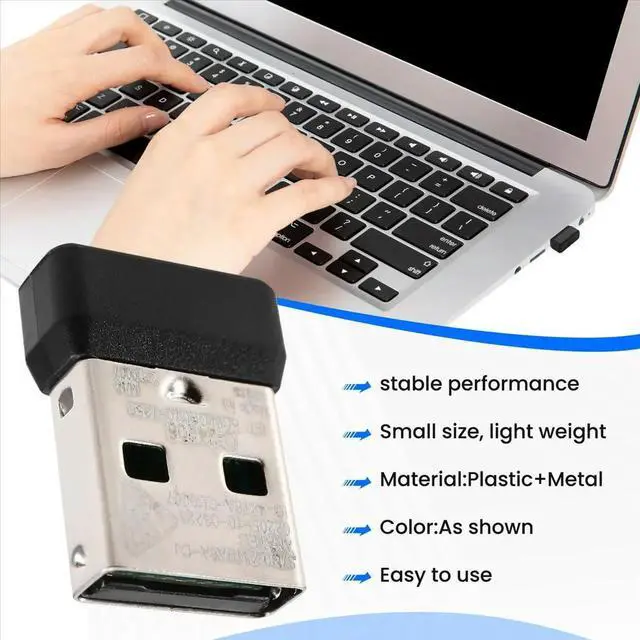 Alt view image 2 of 6 - USB Receiver Dongle Adapter for G G304 Mouse Adapter