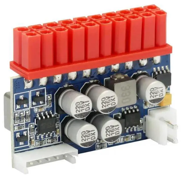 Main image of 90W 12V Silent Fanless Low Power Consumption In-Line DC-ATX ITX Desktop Chassis Computer Power Supply Module 20PIN