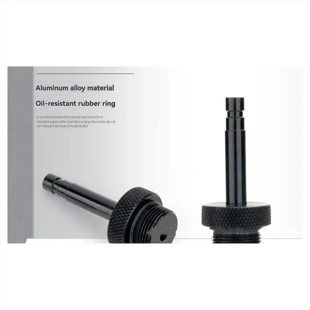 Alt view image 2 of 6 - Auto Transmission Fluid Oil Filling Filler Adapter Shut Off Valve Filler Adapter for Most Car Contains 5 Connectors