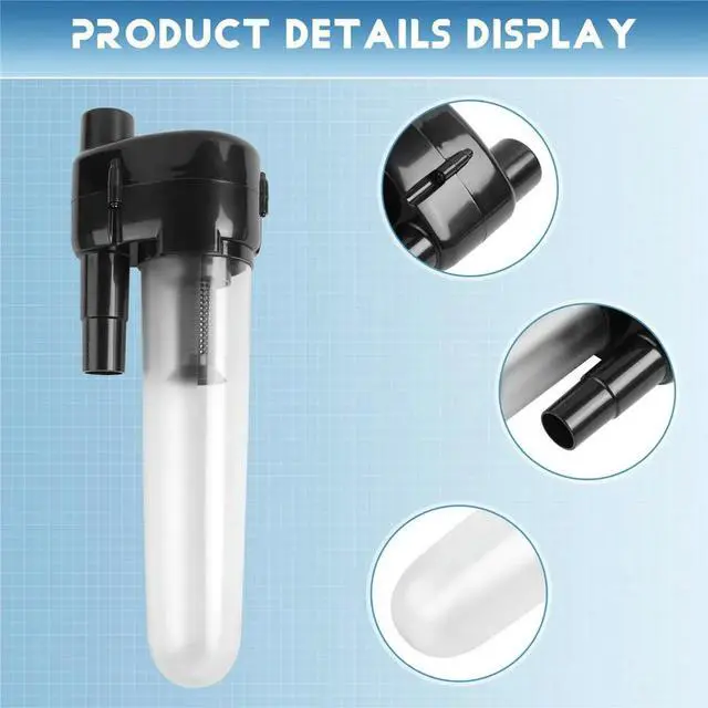 Alt view image 2 of 6 - Vacuum Cleaner Filter Turbo Dust Interceptor Cyclonic Separator Cyclonic Collector Vacuum Cleaner Accessories
