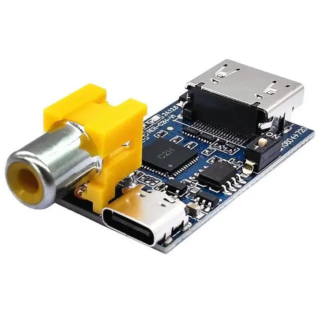 Alt view image 2 of 3 - to HDMI Analog Video to HD HDMI Video Output Module 1080P Compatible PAL/NTSC
