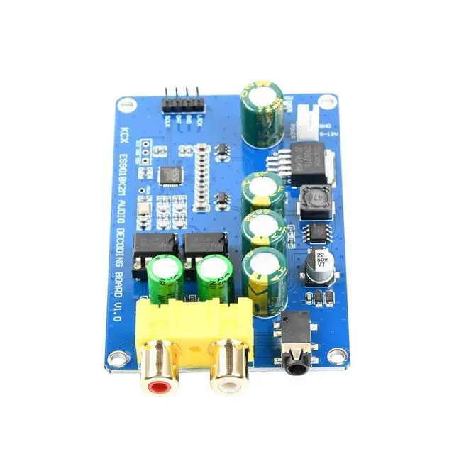 Alt view image 2 of 6 - ES9018K2M Audiophile Grade I2S Hi-Fi Audio DAC Decoder Board