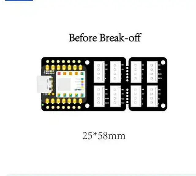 Alt view image 2 of 6 - 103020312 Seeed Studio Grove Base for XIAO - with embedded management chip