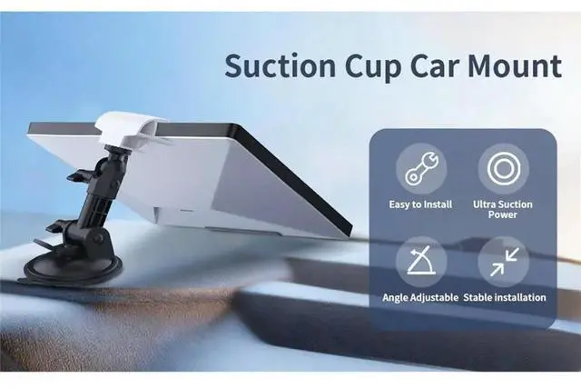 Main image of For Starlink Mini Car Interior Bracket Device Center Console Bracket Car Suction Cup Mounting Bracket