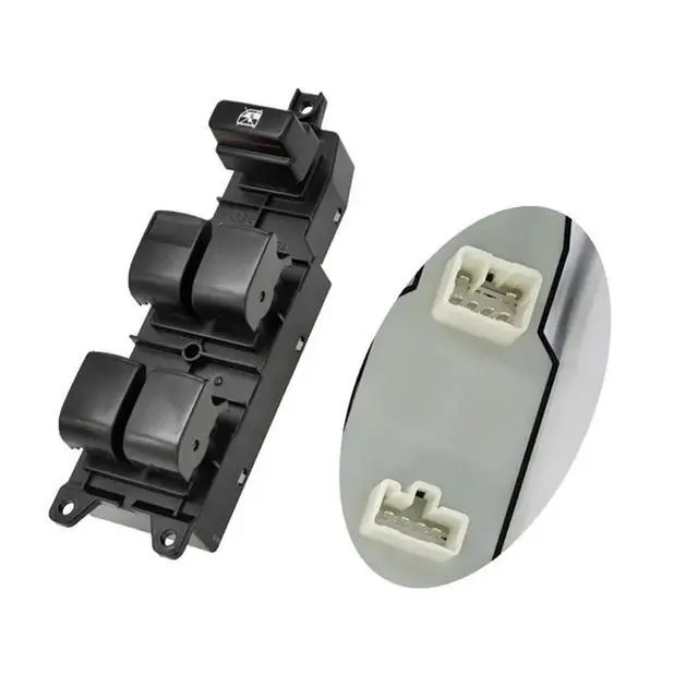 Alt view image 2 of 6 - 2X LHD Front Left Window Control Switch 84820-0D250 For Toyota Etios 2012- Manual Window Lift Regulator Button