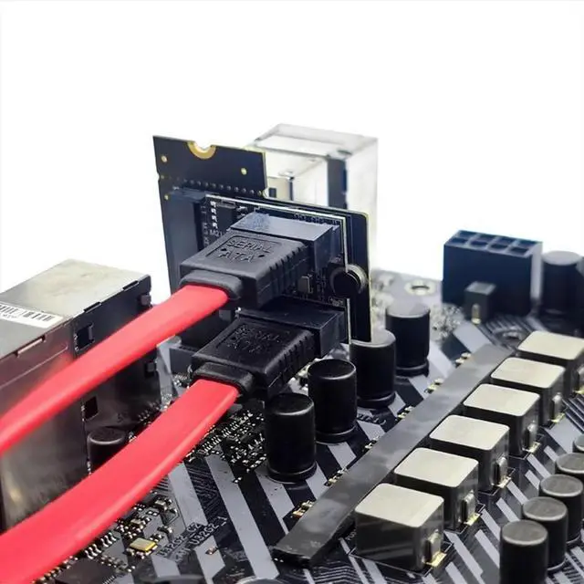 Main image of M.2 Key A+E Riser Converter Adapter M2 NGFF Key A/E to A/E Extension Board for M.2 Key A+E SATA 3.0 6Gbps SSD HDD