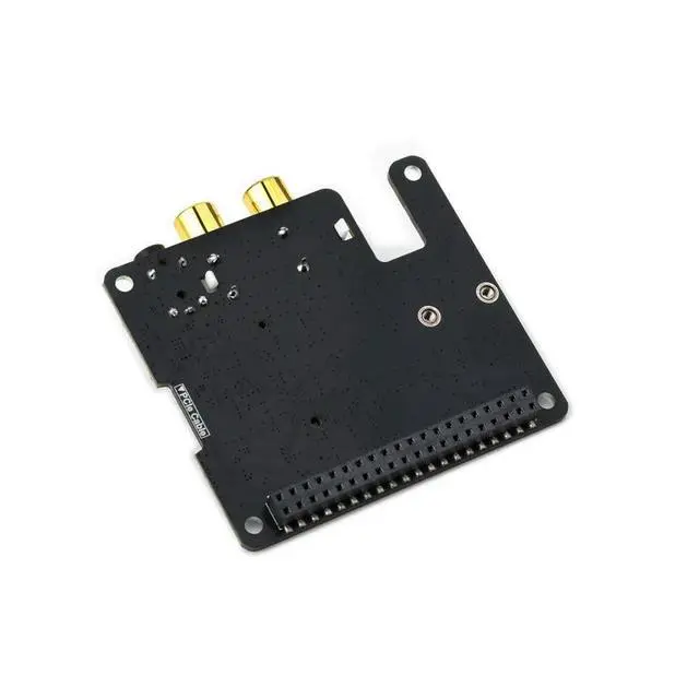 Alt view image 2 of 3 - Waveshare M.2 PCM5122 AUDIO HAT,PCIe To M.2 HAT With I2S Audio Extension For Raspberry Pi,Supports NVMe Protocol Solid State