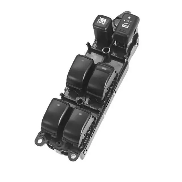 Alt view image 2 of 6 - Power Master Window Control Switch Button RHD For Toyota Alphard 2003-2008 Left Front Lift Switch 84040-58011 8404058011