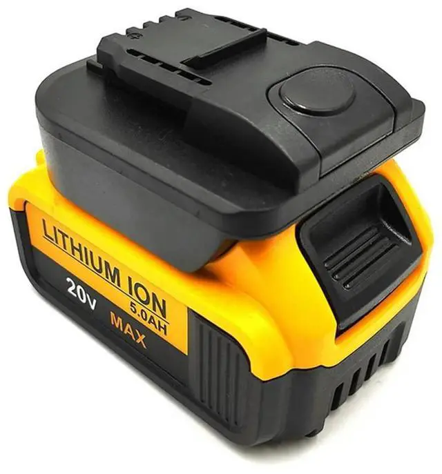 Alt view image 2 of 6 - Convert Adapter for Dewalt DCB Series 18V 20V Lithium for Worx 4pin 20V Max Lithium Electrical Tool