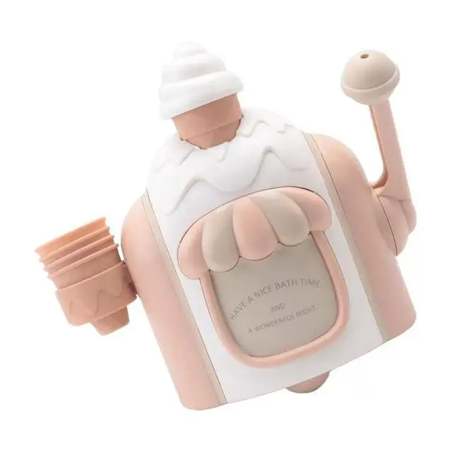 Alt view image 3 of 6 - Ice Cream Foam Machine Car Bath Toys Toddler Ice Cream Maker Bubble Foam Play Machine Powerful Suction B