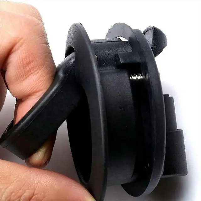Alt view image 3 of 6 - 4PCS Boat Slam Latch Flush Pull Slam Latches Round Plastic Round for RV Boat Door Hatch Cabinet Pull Locking