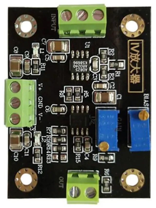 Alt view image 2 of 6 - Conversion Amplifier Voltage Signal Amplification Silicon PIN Photodiode Amplifier Board Current Conversion