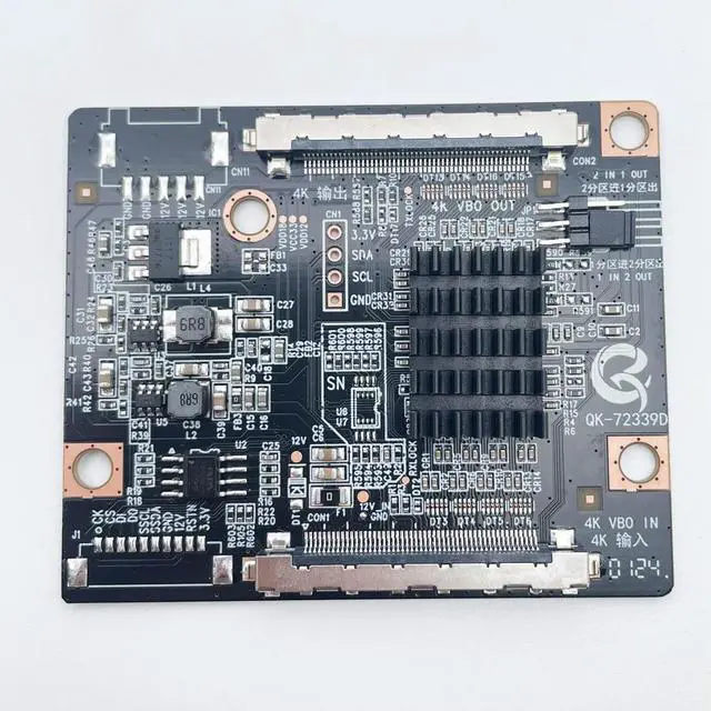 Alt view image 2 of 6 - QK-72339D 4k modify partition turn board Dynamic effect compensation to solve the network video low refresh rate incoherence