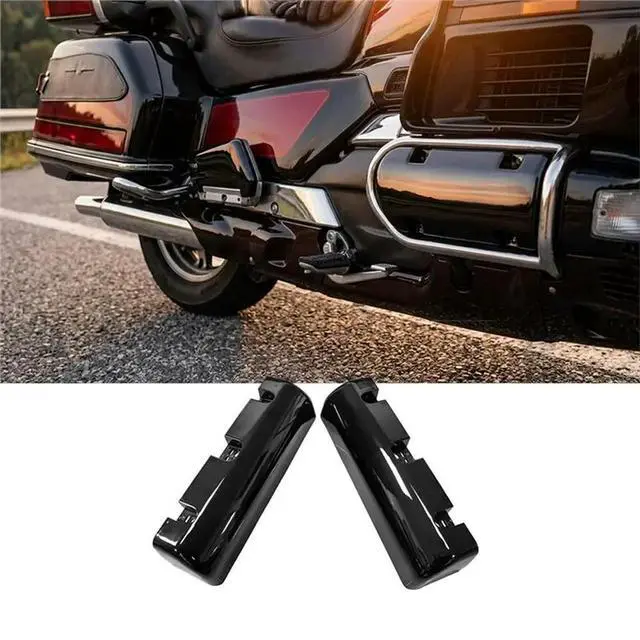 Alt view image 2 of 6 - Taillight Base Plate For Honda Goldwing GL1500SE GL1500A Rear Left & Right Footrest Footpeg Covers B