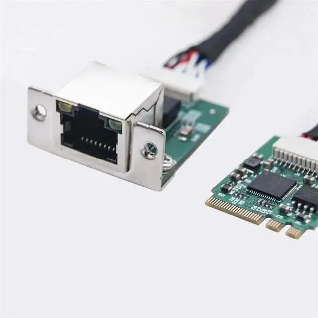 Main image of M.2 A+E 2.5GbE I226-V Ethernet Adapter Multi-Gig 2.5G/1G/100M NGFF 2230 Industrial Control Server Network Card