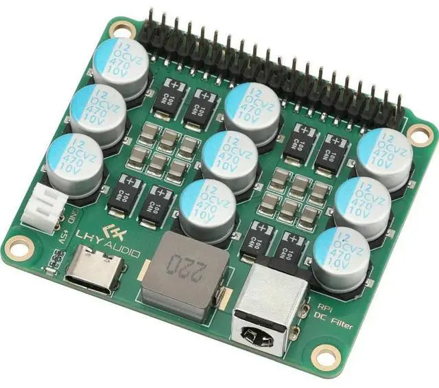 Main image of I2S Signal Purifier Isolation Expansion Board CLC Filter for Raspberry Pi4/5/DAC Audio Decoder