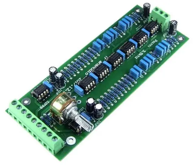 Alt view image 3 of 6 - Two-channel electronic front-stage frequency division circuit board finished product