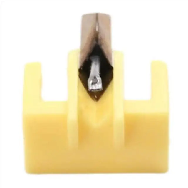 Alt view image 3 of 3 - Yellow Stylus for SANYO ST25 LENCO M100 M200 EXCEL ES70 VS80 ST40 31DN2 Diamond Replacement Stylus