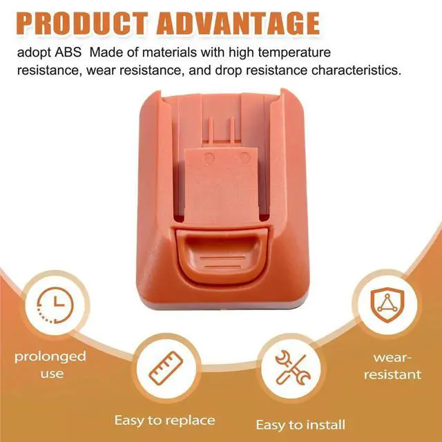 Alt view image 2 of 3 - Upgraded Adapter Converter for Milwaukee to Fein 18V Cordless Tool, Power Tool Converter Cordless Tool
