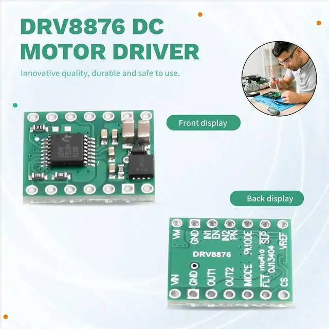 Main image of DRV8876 Single Brushed DC Motor Driver Carrier 4036 Module