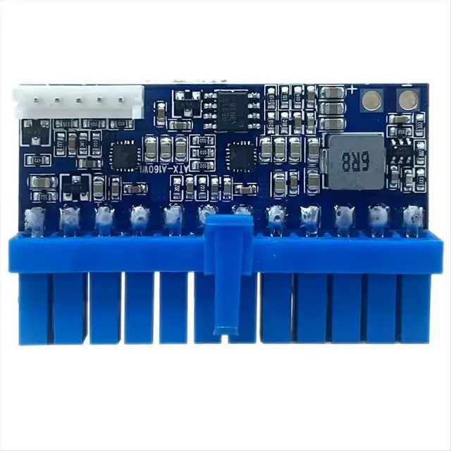 Alt view image 3 of 3 - Power Supply Unit DC 12V 160W Peak ATX 24Pin Motherboard Switch Pico PSU PCB Module 4+4pin/8pin CPU Accessories for PC