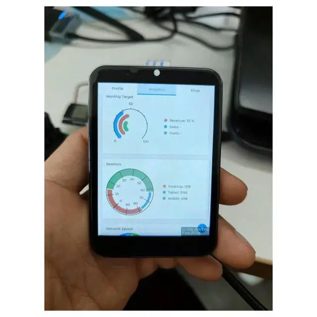 Alt view image 2 of 6 - 2.8" MIPIDSI15P/22P 480x640 IPS LCD display touch screen for ESP32P4 Raspberry Pi