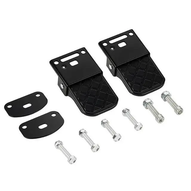 Alt view image 2 of 6 - For Kawasaki For Suzuki,For YAMAHA,For KTM Compatible Rear Passenger Foot Pegs Motorcycle Accessories Foot Pedal Dirt