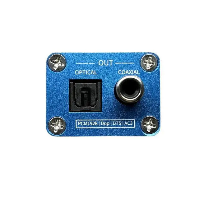 Alt view image 2 of 6 - AC3/DTS Digital Interface Dolby 5.1 Channel USB Interface UAC Digital Audio Fiber/Stereo SPDIF Converter