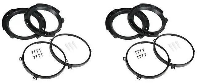 Main image of 2Pcs 7-Inch Headlight Mounting Bracket Ring Accessories Headlight Holder For Jeep Wrangler 2007-2017