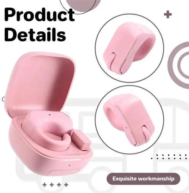 Main image of Ring Mouse Mini Light Weight BT 2.4g Dual-Mode Rechargeable Wide for Remote Control Selfie Scan Short Video Speech
