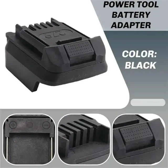 Alt view image 3 of 6 - MTB18GWL Adapter Use for Makita 18V Li-Ion on for Worx 20V Green Large Foot Power Tool