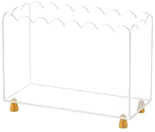 Main image of 2025 Decorative Open Container Box Golden Base For Office And Home