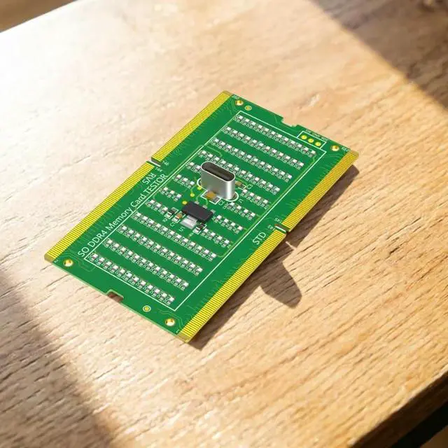 Main image of 2025 Industrial DDR4 Slot Tester With Gold Connectors DDR4 Slot Diagnostic Tool