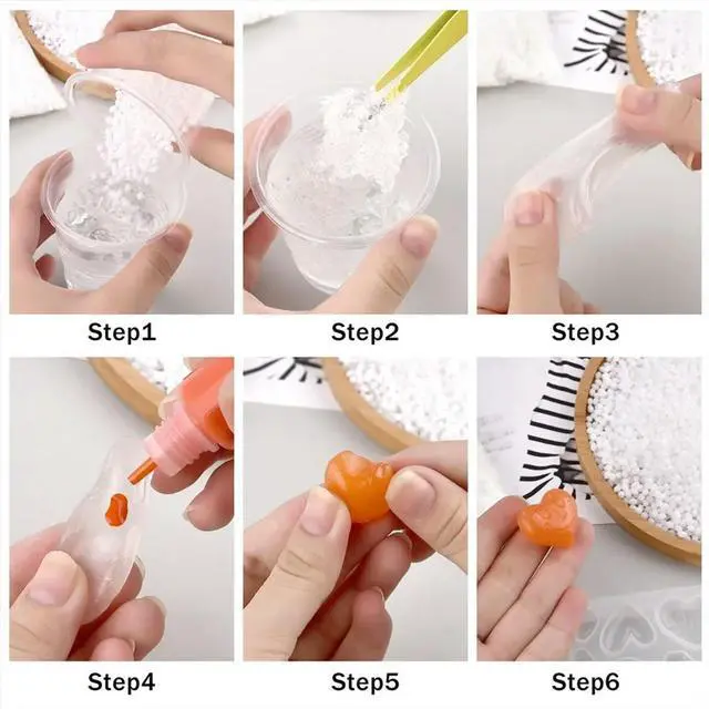 Main image of Polymorph Thermoplastic Friendly Plastic Aka Polycaprolactone Polymorph Pellet DIY Ceramics Tool