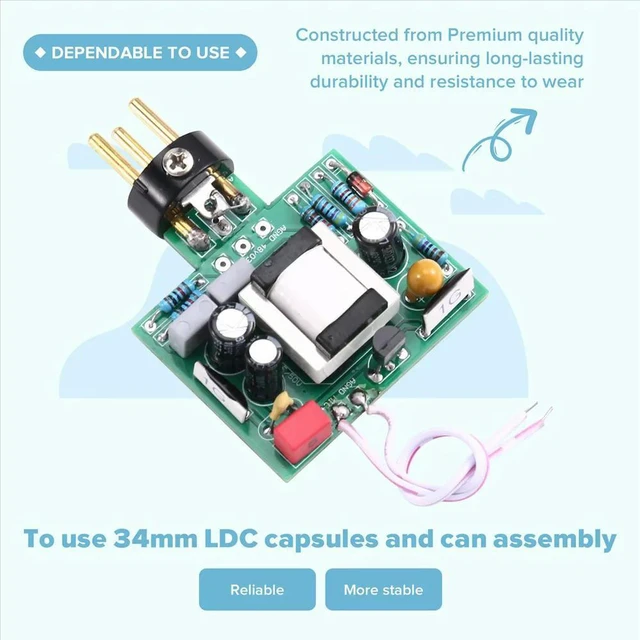Alt view image 2 of 6 - 48V PCB Board for TLM103 and TLM107 and Lewit 240 Assembly Microphone, DIY Microphone Parts ,Broadcasting Microphone