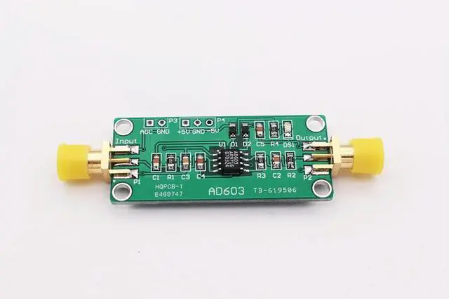Main image of AD603 Variable Gain Amplifier Module Voltage Controlle 80dB Voltage Amplifier