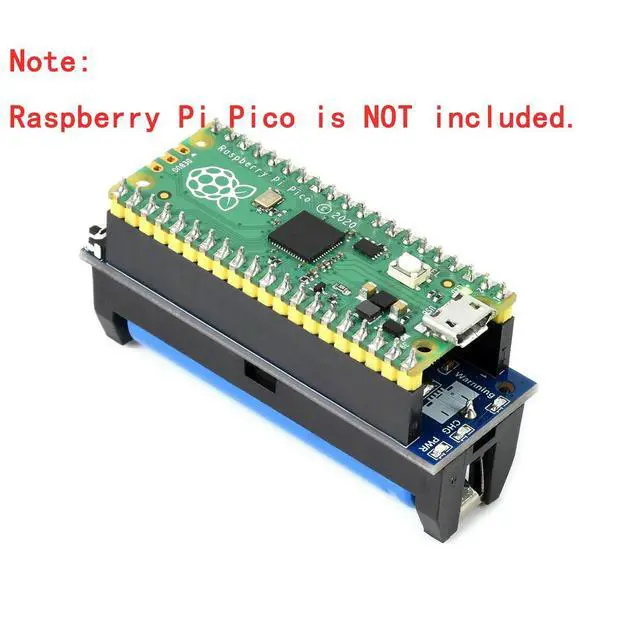 Alt view image 2 of 3 - 5V Uninterruptible Power Supply UPS Module HAT for RasPi RPI Raspberry Pi Pico 2 W Pico2 Board Breakout Shield Accessories