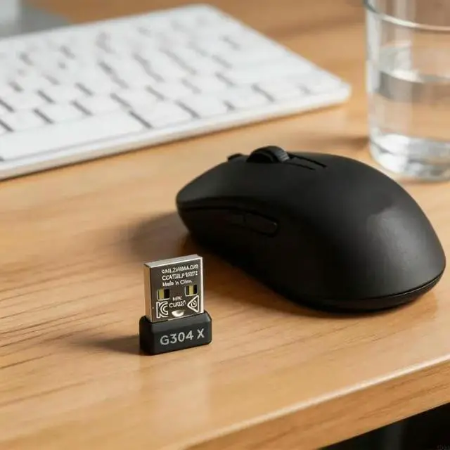 Alt view image 2 of 6 - 2.4Ghz USB Receiver Dongle Receiver USB Adapter for G304X G705 G309 Gaming Mouse Accessories