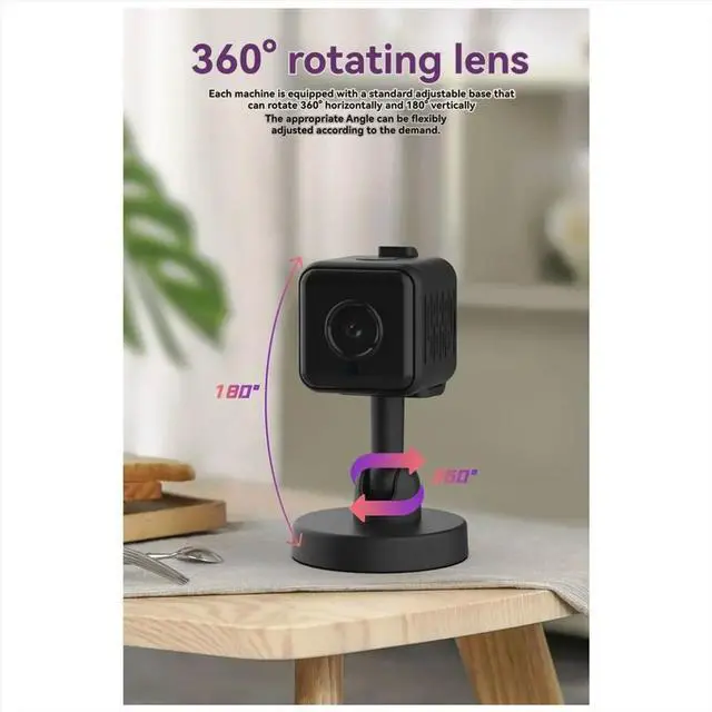 Main image of Remote Network Camera Monitoring Small Camera Loop Recording HD Infrared Night Vision Outdoor Sports Photography