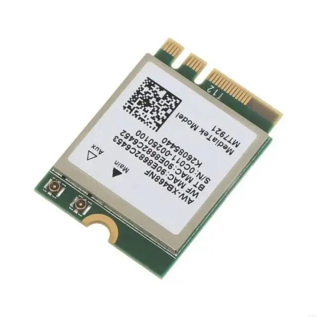 Alt view image 2 of 3 - 6 Card MT7921K NGFF for M.2 Module with BT-compatible 5.2, for M.2 Card for Laptop Supports for