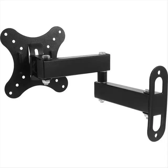 Alt view image 2 of 6 - Universal Adjustable Wall Mount Bracket Universal Rotated Holder Mounts for 14 to 27 Inch LCD LED Monitor Flat Panel