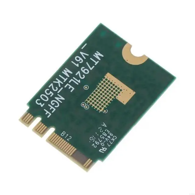 Alt view image 3 of 3 - 6 Card MT7921K NGFF for M.2 Module with BT-compatible 5.2, for M.2 Card for Laptop Supports for