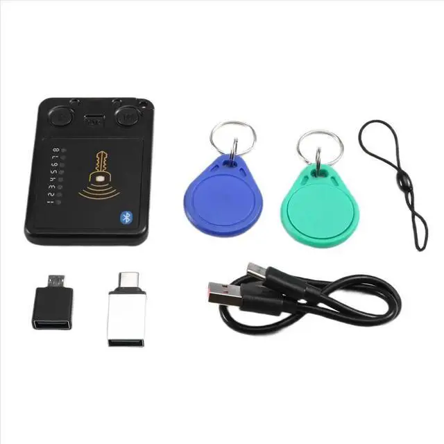 Alt view image 3 of 6 - 8 Slots 13.56MHZ/125KHZ Chameleonu Contactless card Emulator Compliant to NFC Tool for RFID System 73x50mm